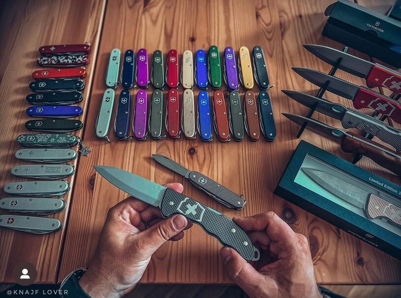 Minha coleção de Victorinox